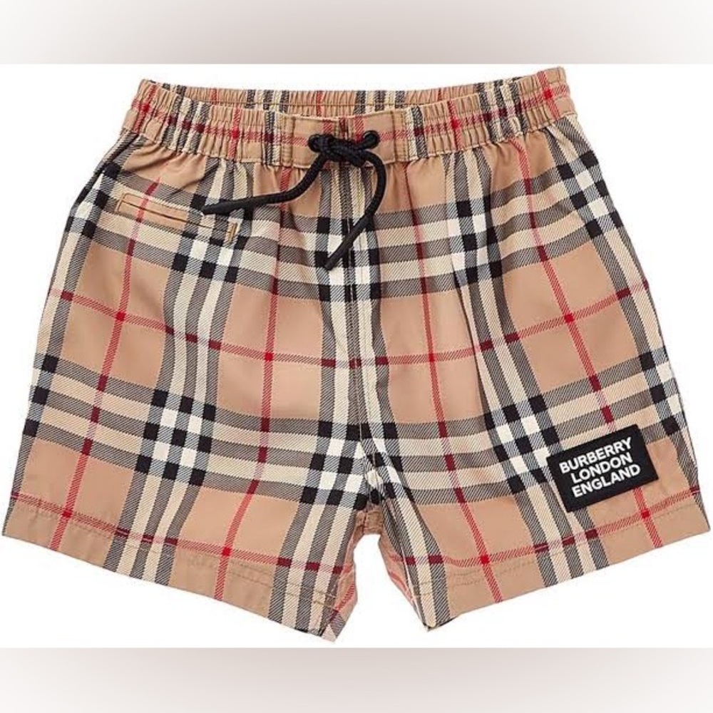 🧸 BURBERRY Boys Swim Trunks Shorts 18m|86 cm GUC❣️
